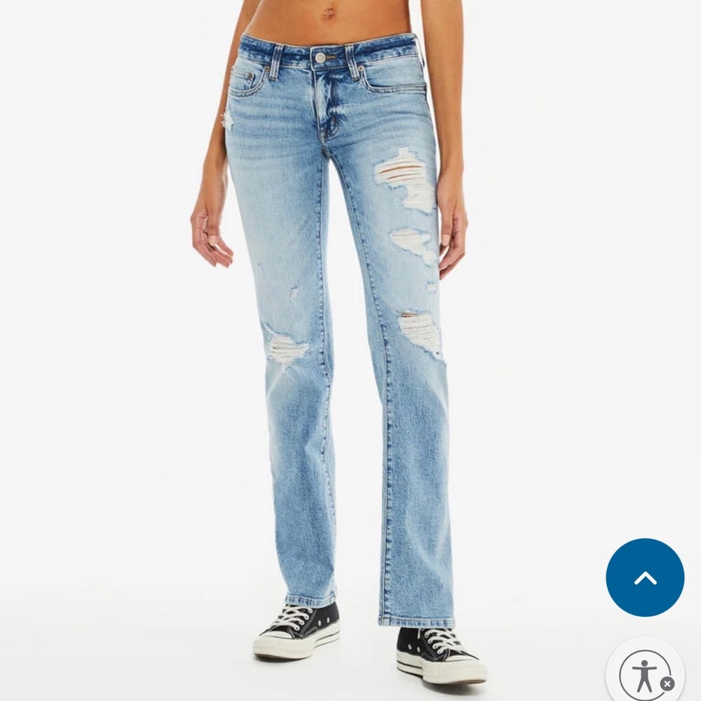 Aéropostale Low-Rise Flare Jean